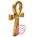 Ankh amulet 3d printed for decor or cosplay