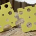 Cheese slices coasters 4 pcs / set Cheese slices coasters 4 pcs / set