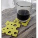 Cheese slices coasters 4 pcs / set Cheese slices coasters 4 pcs / set